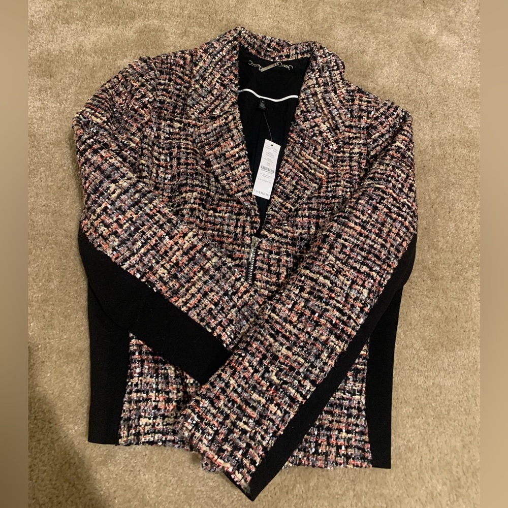 White House Black Market Women’s Zip Jacket
